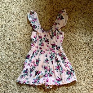 Abercrombie & Fitch ruffle romper. New with tags.